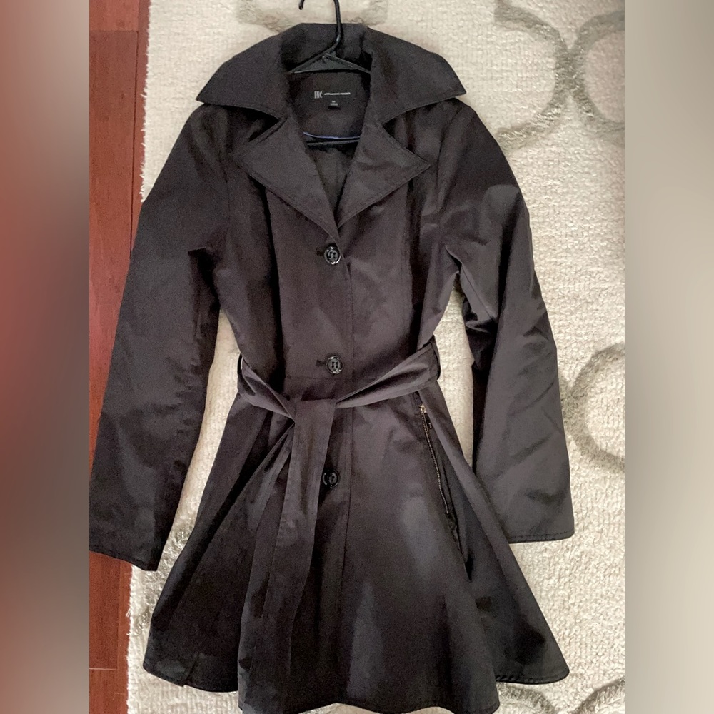 International Concepts rain coat/trench coat